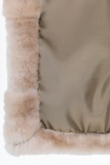 шуба из овчины из россии вид сбоку