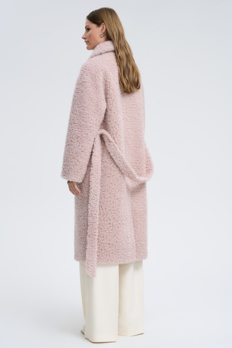 шуба из овечьей шерсти по цене 13040 руб вид справа