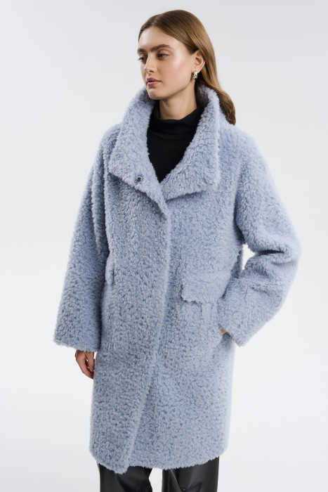 шуба из овечьей шерсти 732618003 фотография