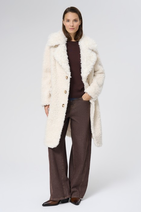 шуба из овечьей шерсти 732195003 фотография