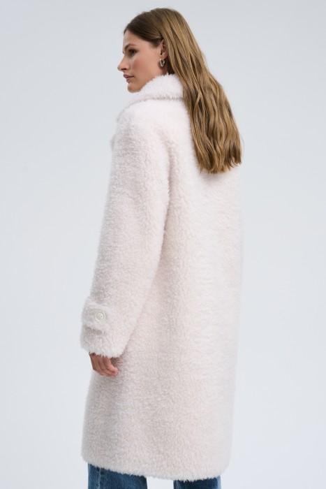 шуба из овечьей шерсти по цене 12120 руб вид справа