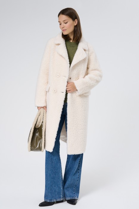 шуба из овечьей шерсти 732607003 фотография