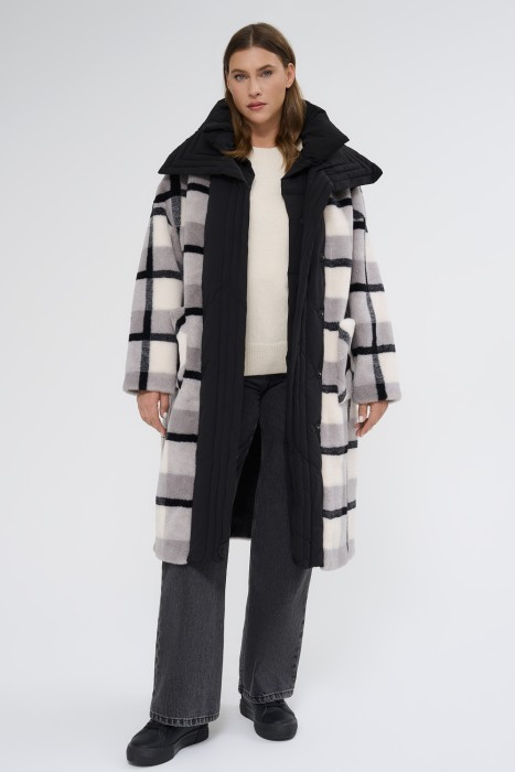 шуба из овечьей шерсти 733369003 фотография