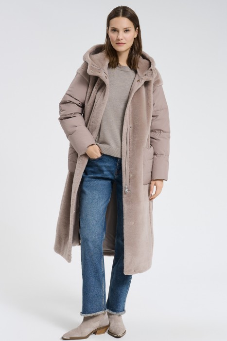 шуба из овечьей шерсти 733733003 фотография