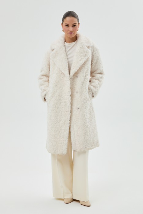 шуба из овечьей шерсти 733346003 фотография