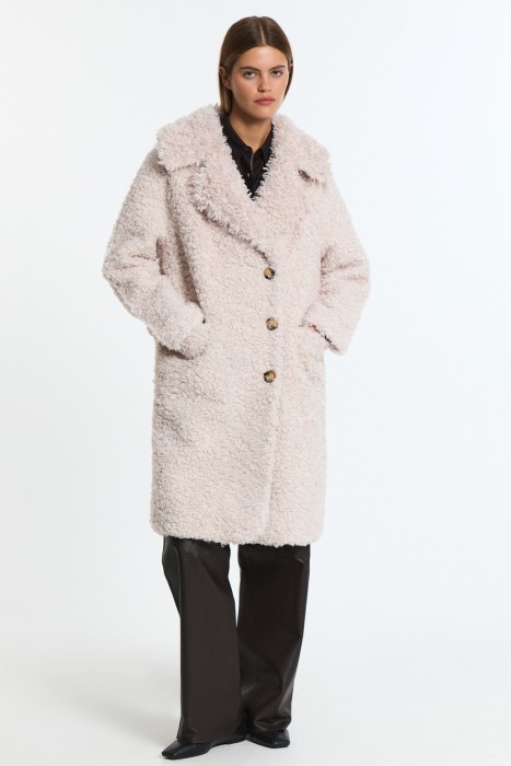 шуба из овечьей шерсти 783749003 фотография