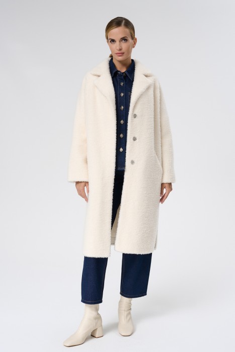 шуба из овечьей шерсти 739680003 фотография