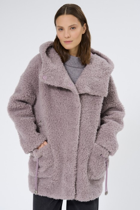 шуба из овечьей шерсти 733385003 фотография