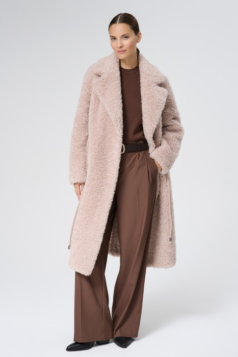 шуба из овечьей шерсти 733352003 фотография