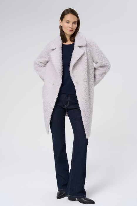 шуба из овечьей шерсти 732619003 фотография