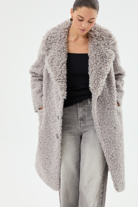 шуба из овечьей шерсти 789897003 фотография