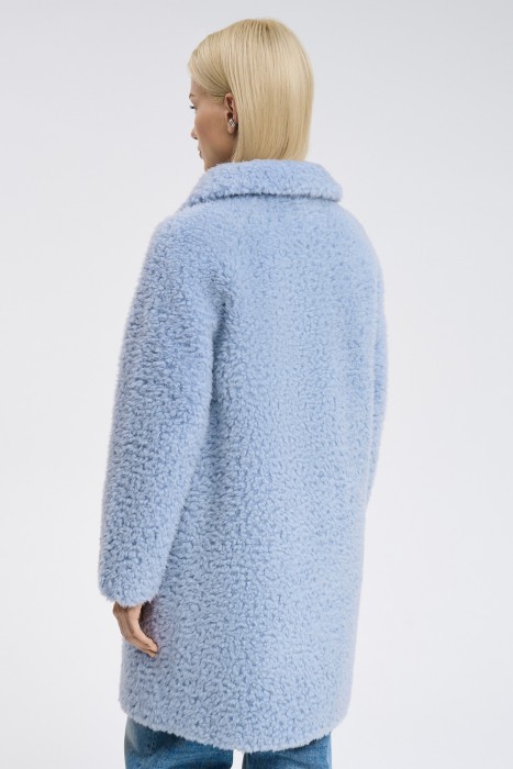 шуба из овечьей шерсти по цене 10600 руб вид справа