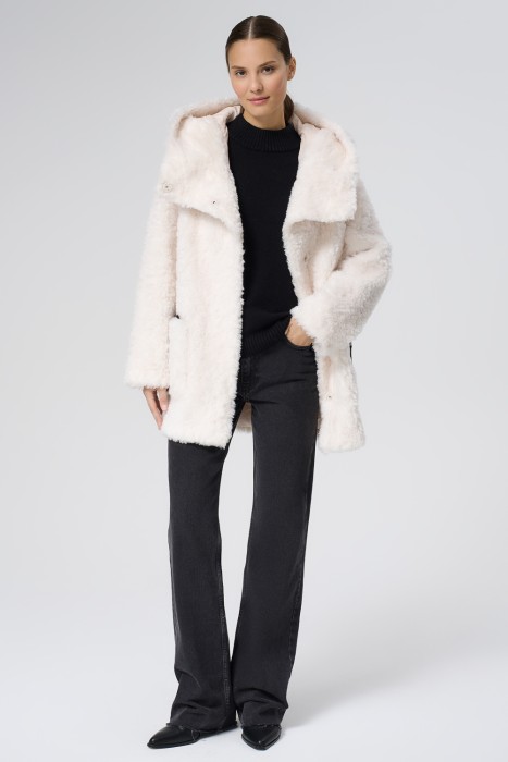 шуба из овечьей шерсти 733347003 фотография