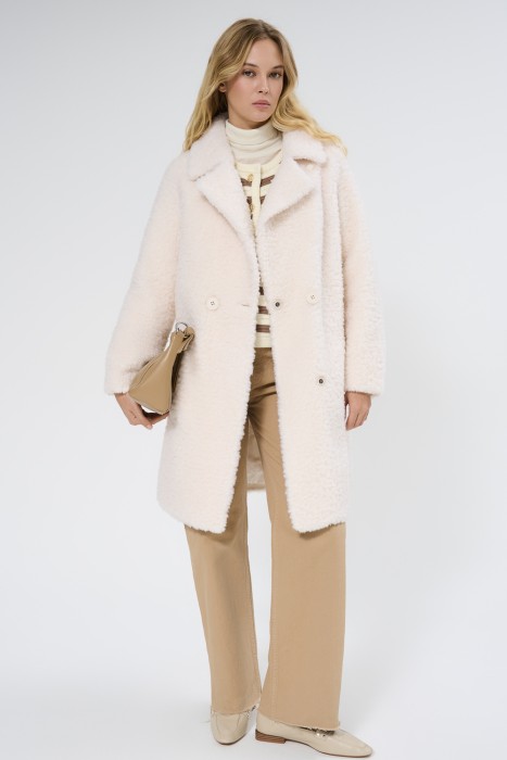 шуба из овечьей шерсти 732605003 фотография