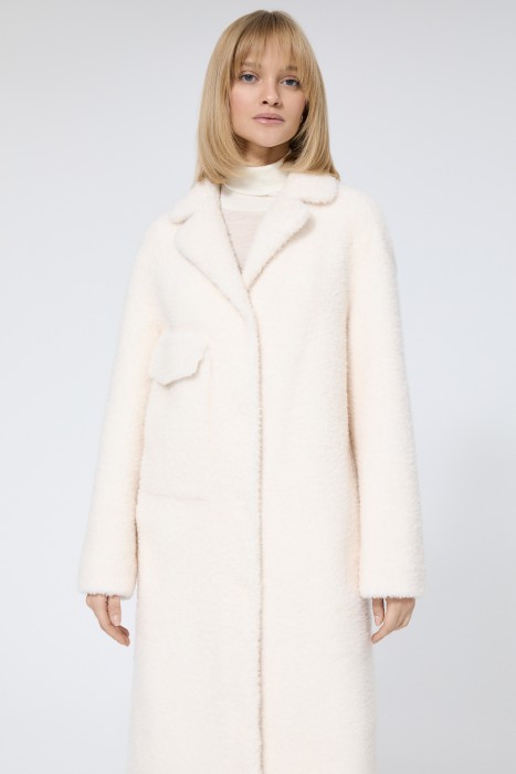 шуба из овечьей шерсти 739692003 фотография