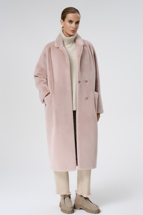 шуба из шерсти кролика 724046003 фотография