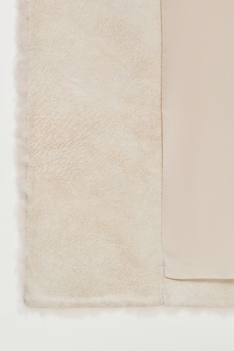 шуба из шерсти из россии вид сбоку