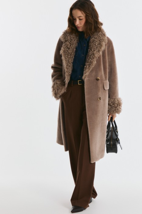 шуба из шерсти 792006003 фотография