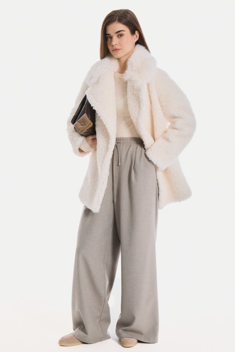 шуба из шерсти 789380003 фотография