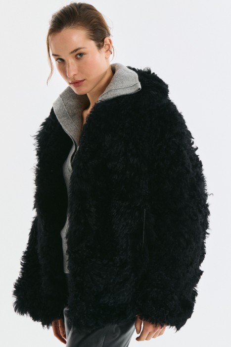шуба из тибетской овчины 795856003 фотография