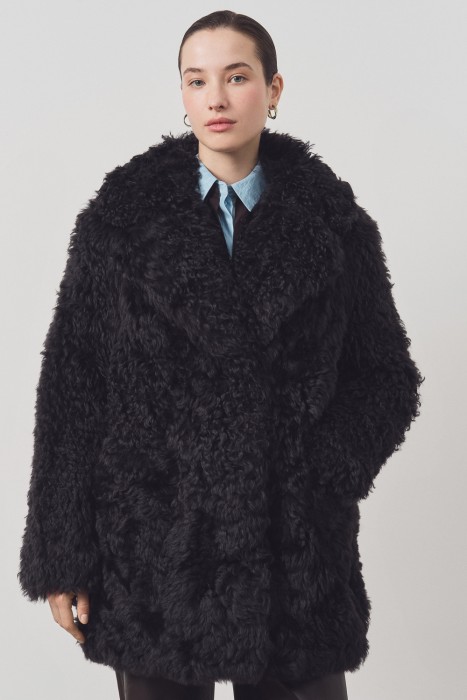 шуба из тибетской овчины 795854003 фотография