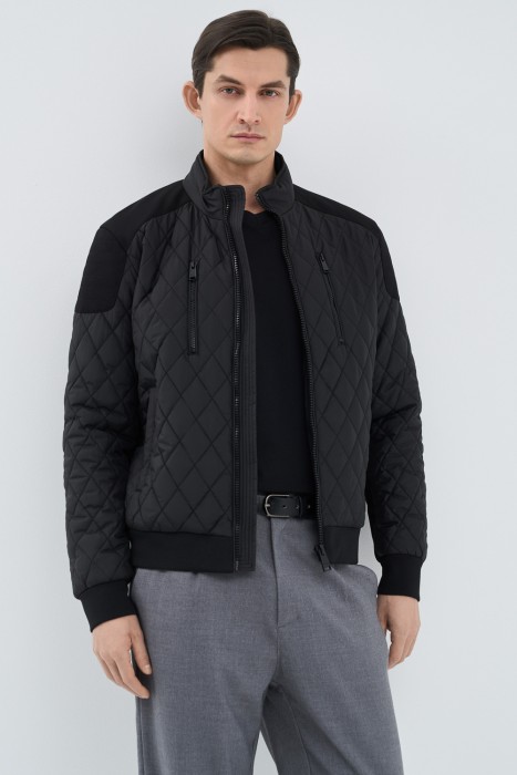стеганая куртка-бомбер 742411003 фотография