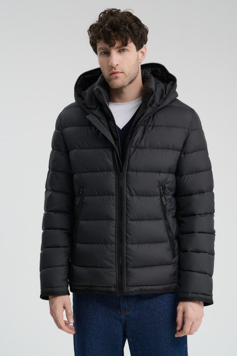 стеганая куртка с капюшоном 715946003 фотография