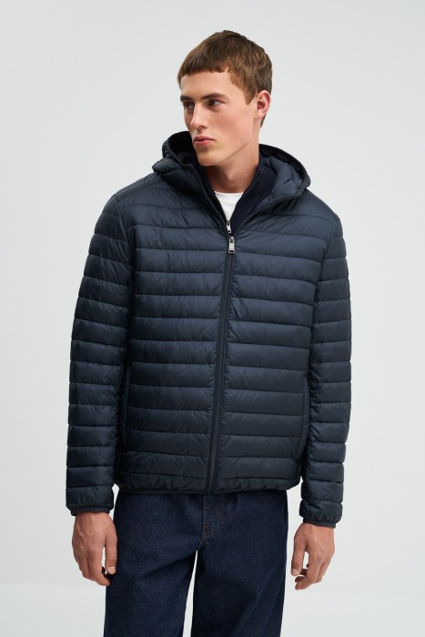 стеганая куртка с капюшоном 772953003 фотография