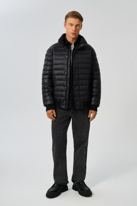 стеганая куртка с капюшоном 772928003 фотография
