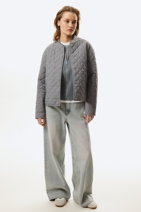 стеганая куртка из россии вид сбоку