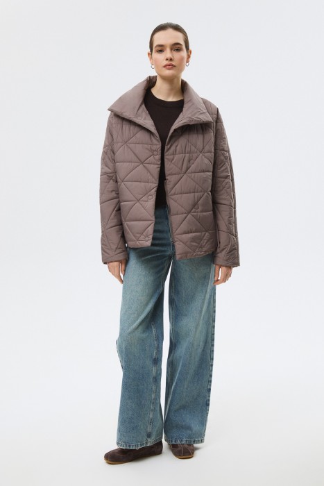 стеганая куртка из россии вид сбоку