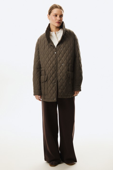 стеганая куртка из россии вид сбоку