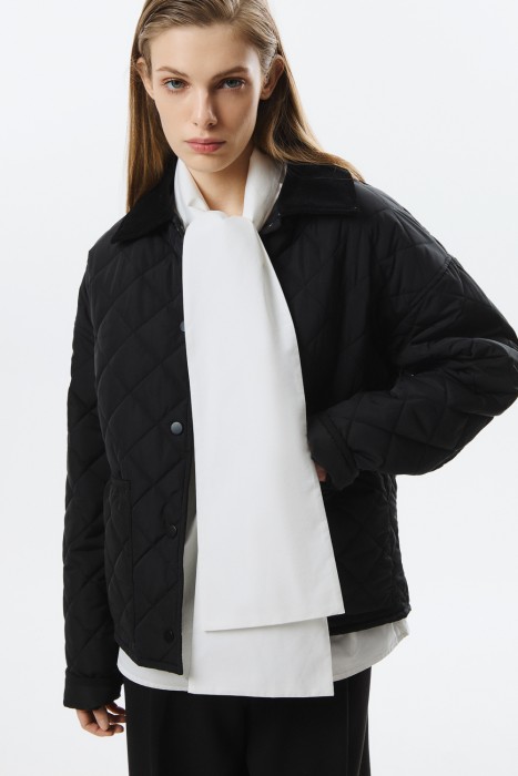 стеганая куртка из россии вид сбоку