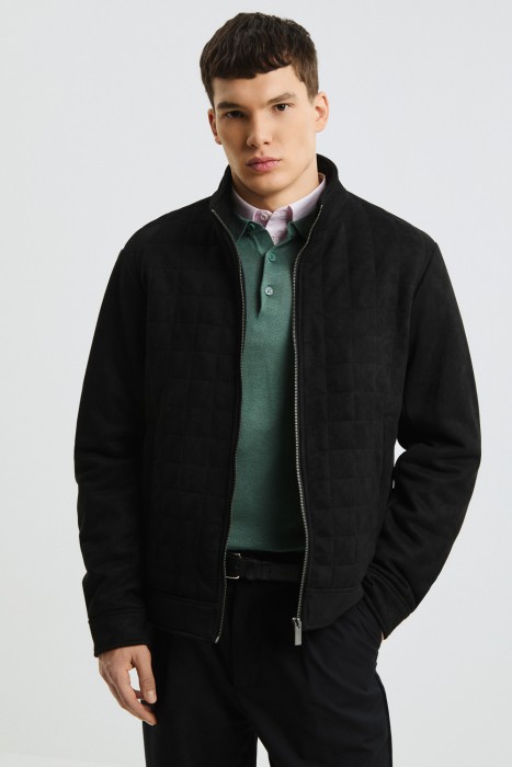 стеганая куртка от бренда снежная королева вид слева