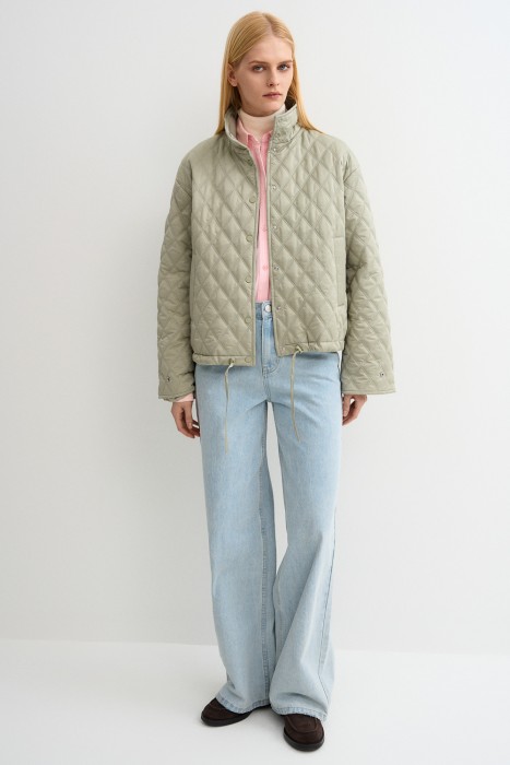 стеганая куртка из россии вид сбоку