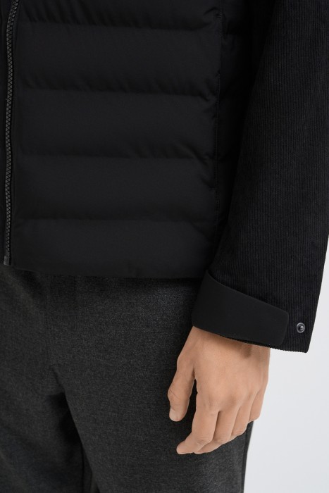 стеганая куртка из россии вид сбоку