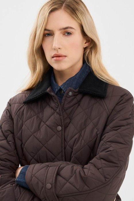 стеганая куртка из россии вид сбоку