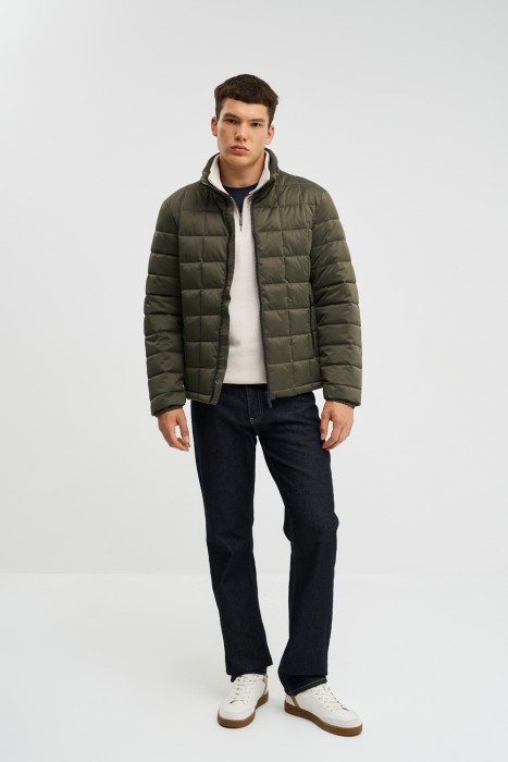 стеганая куртка из россии вид сбоку