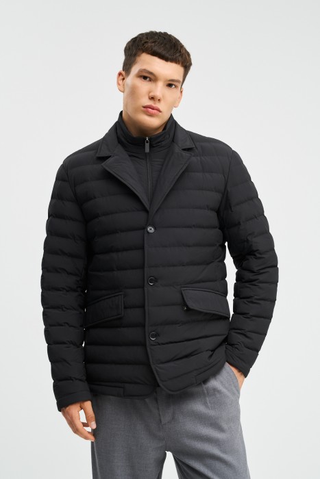 стеганая куртка от бренда снежная королева вид слева