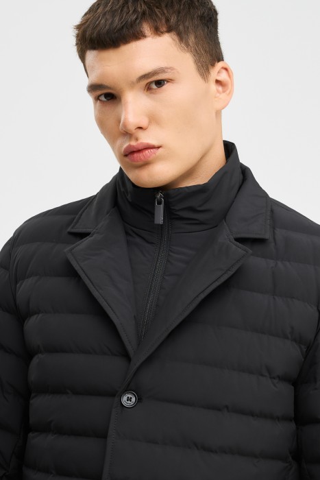 стеганая куртка из россии вид сбоку