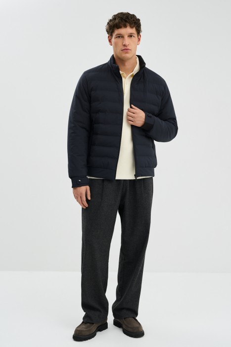 стеганая куртка от бренда снежная королева вид слева