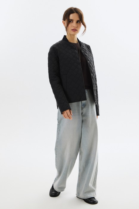 стеганая куртка из россии вид сбоку