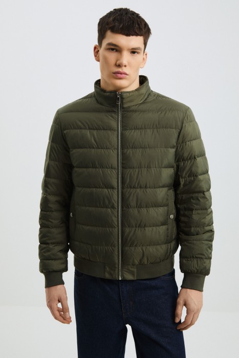 стеганая куртка от бренда снежная королева вид слева