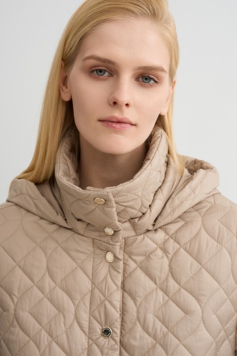 стеганая куртка из россии вид сбоку