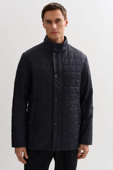 стеганая куртка от бренда снежная королева вид слева