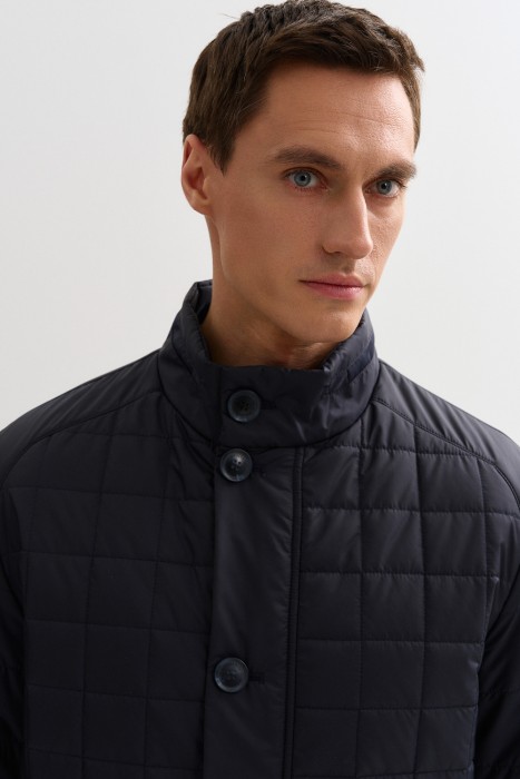 стеганая куртка из россии вид сбоку