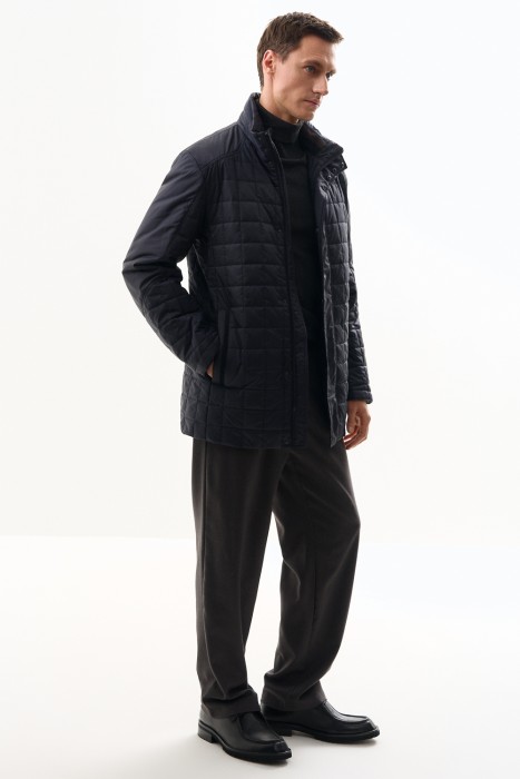 стеганая куртка из россии вид сбоку