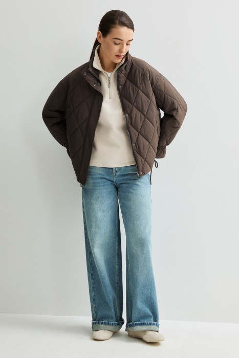 стеганая куртка из россии вид сбоку