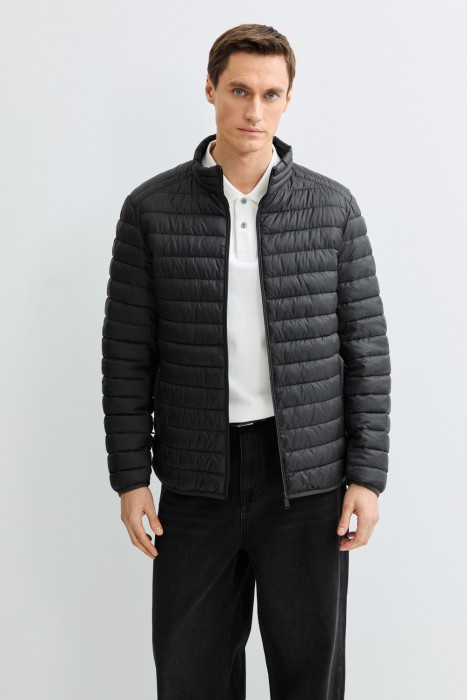 стеганая куртка от бренда снежная королева вид слева