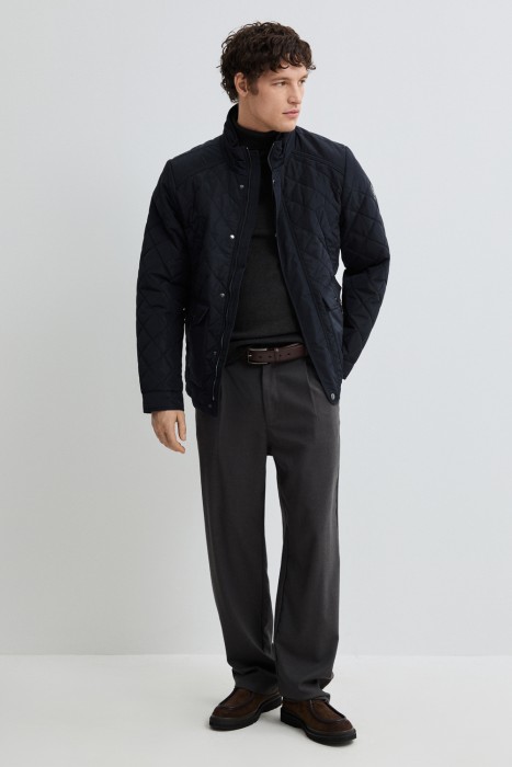 стеганая куртка от бренда снежная королева вид слева